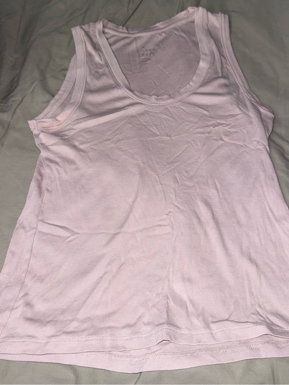 A New Day Mauve/lavender super soft stretchy Women's Ribbed Tank Top